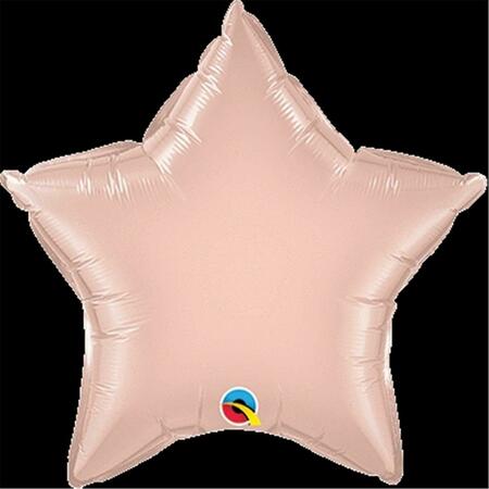 LOFTUS INTERNATIONAL 20 in. Rose Gold Star Shape Balloon Q5-7163